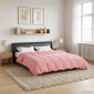 vidaXL Καλοκαιρινό Παπλωματοθήκη 220 x 260 cm Καλοκαίρι Ροζ