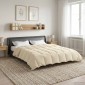vidaXL Καλοκαιρινό Παπλωματοθήκη 200 x 240 cm Καλοκαίρι Κρεμ