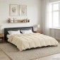 vidaXL Καλοκαιρινό Παπλωματοθήκη 220 x 260 cm Καλοκαίρι Κρεμ