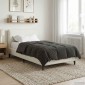 vidaXL Κουβέρτα ολόκληρου του χρόνου 135 x 200 cm 4 Εποχές Ανθρακί