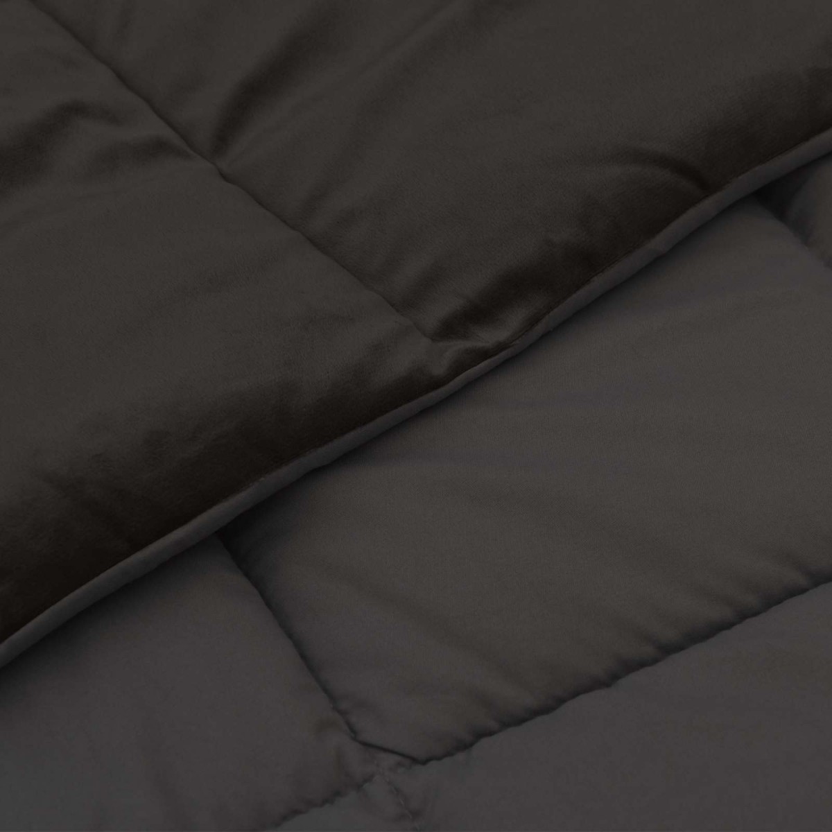 vidaXL Κουβέρτα ολόκληρου του χρόνου 200 x 200 cm 4 Εποχές Ανθρακί