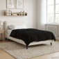 vidaXL Κουβέρτα ολόκληρου του χρόνου 140 x 200 cm 4 Εποχές Μαύρο