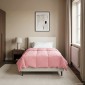 vidaXL Κουβέρτα ολόκληρου του χρόνου 155 x 220 cm 4 Εποχές Ροζ