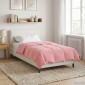 vidaXL Κουβέρτα ολόκληρου του χρόνου 155 x 220 cm 4 Εποχές Ροζ