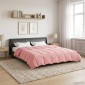 vidaXL Κουβέρτα ολόκληρου του χρόνου 200 x 220 cm 4 Εποχές Ροζ