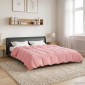 vidaXL Κουβέρτα ολόκληρου του χρόνου 220 x 240 cm 4 Εποχές Ροζ
