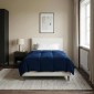 vidaXL Κουβέρτα ολόκληρου του χρόνου 135 x 200 cm 4 Εποχές Σκούρο Μπλε