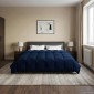 vidaXL Κουβέρτα ολόκληρου του χρόνου 200 x 240 cm 4 Εποχές Σκούρο Μπλε