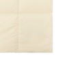 vidaXL Κουβέρτα ολόκληρου του χρόνου 200 x 240 cm 4 Εποχές Κρεμ