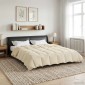 vidaXL Κουβέρτα ολόκληρου του χρόνου 200 x 220 cm 4 Εποχές Κρεμ