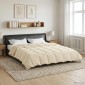vidaXL Κουβέρτα ολόκληρου του χρόνου 220 x 260 cm 4 Εποχές Κρεμ