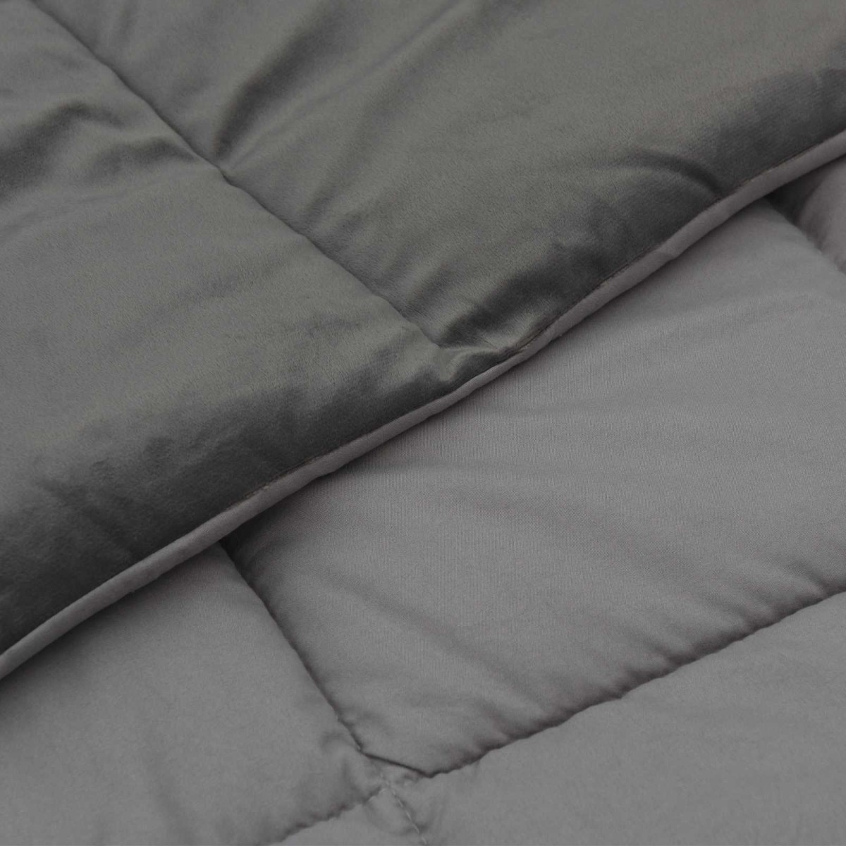 vidaXL Χειμερινό Παπλωματοθήκη 220 x 260 cm Χειμώνας Ανοιχτό γκρι