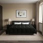 vidaXL Χειμερινό Παπλωματοθήκη 200 x 240 cm Χειμώνας Μαύρο Αναπνεύσιμο
