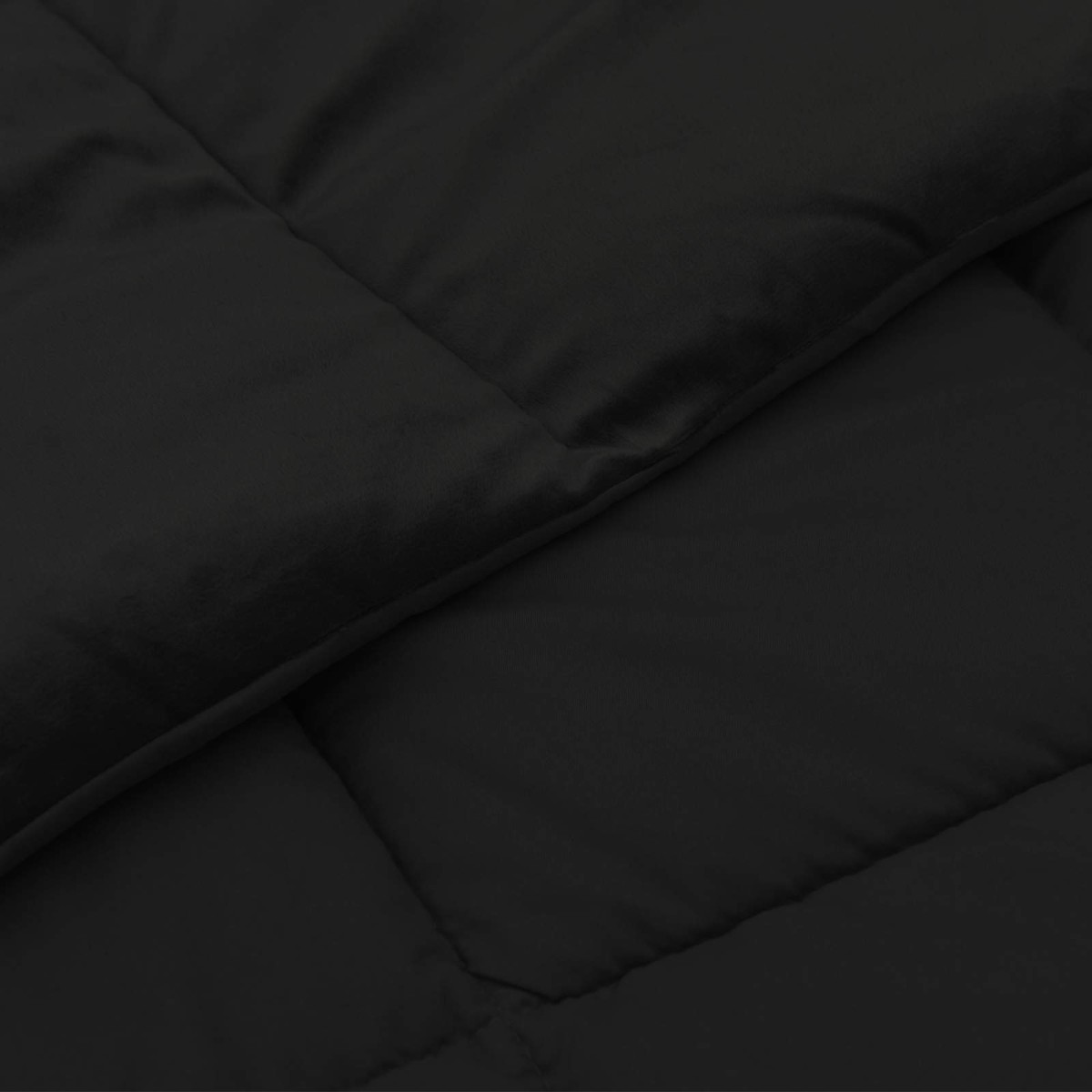 vidaXL Χειμερινό Παπλωματοθήκη 155 x 220 cm Χειμώνας Μαύρο Αναπνεύσιμο