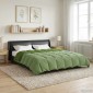 vidaXL Χειμερινό Παπλωματοθήκη 200 x 240 cm Χειμώνας Πράσινο