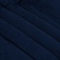 vidaXL Χειμερινό Παπλωματοθήκη 155 x 220 cm Χειμώνας Σκούρο Μπλε