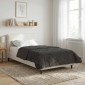 vidaXL Καλοκαιρινό Παπλωματοθήκη 140 x 220 cm Καλοκαίρι Ανθρακί