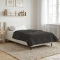 vidaXL Καλοκαιρινό Παπλωματοθήκη 140 x 220 cm Καλοκαίρι Ανθρακί
