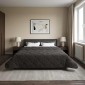 vidaXL Καλοκαιρινό Παπλωματοθήκη 200 x 220 cm Καλοκαίρι Ανθρακί