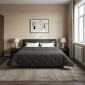 vidaXL Καλοκαιρινό Παπλωματοθήκη 220 x 240 cm Καλοκαίρι Ανθρακί