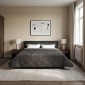 vidaXL Καλοκαιρινό Παπλωματοθήκη 220 x 260 cm Καλοκαίρι Ανθρακί