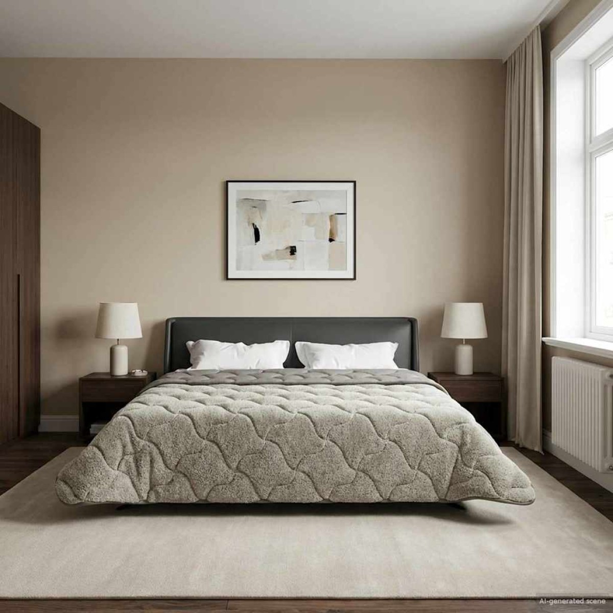 vidaXL Καλοκαιρινό Παπλωματοθήκη 200 x 240 cm Καλοκαίρι Ανοιχτό γκρι
