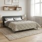 vidaXL Καλοκαιρινό Παπλωματοθήκη 200 x 240 cm Καλοκαίρι Ανοιχτό γκρι