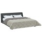 vidaXL Καλοκαιρινό Παπλωματοθήκη 200 x 220 cm Καλοκαίρι Ανοιχτό γκρι