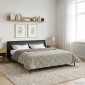 vidaXL Καλοκαιρινό Παπλωματοθήκη 220 x 240 cm Καλοκαίρι Ανοιχτό γκρι