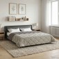 vidaXL Καλοκαιρινό Παπλωματοθήκη 220 x 260 cm Καλοκαίρι Ανοιχτό γκρι
