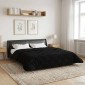 vidaXL Καλοκαιρινό Παπλωματοθήκη 200 x 240 cm Καλοκαίρι Μαύρο