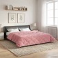 vidaXL Καλοκαιρινό Παπλωματοθήκη 200 x 240 cm Καλοκαίρι Ροζ