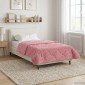 vidaXL Καλοκαιρινό Παπλωματοθήκη 140 x 220 cm Καλοκαίρι Ροζ