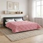 vidaXL Καλοκαιρινό Παπλωματοθήκη 220 x 260 cm Καλοκαίρι Ροζ