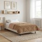 vidaXL Καλοκαιρινό Παπλωματοθήκη 135 x 200 cm Καλοκαίρι Taupe