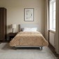 vidaXL Καλοκαιρινό Παπλωματοθήκη 155 x 220 cm Καλοκαίρι Taupe