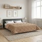 vidaXL Καλοκαιρινό Παπλωματοθήκη 220 x 260 cm Καλοκαίρι Taupe