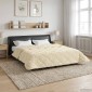 vidaXL Καλοκαιρινό Παπλωματοθήκη 200 x 240 cm Καλοκαίρι Κρεμ