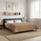 vidaXL Κουβέρτα ολόκληρου του χρόνου 200 x 220 cm Όχι Taupe