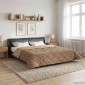 vidaXL Κουβέρτα ολόκληρου του χρόνου 220 x 260 cm Όχι Taupe
