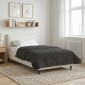 vidaXL Χειμερινό Παπλωματοθήκη 135 x 200 cm Χειμώνας Ανθρακί