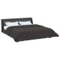 vidaXL Χειμερινό Παπλωματοθήκη 200 x 240 cm Χειμώνας Ανθρακί