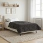 vidaXL Χειμερινό Παπλωματοθήκη 155 x 220 cm Χειμώνας Ανθρακί