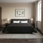vidaXL Χειμερινό Παπλωματοθήκη 200 x 220 cm Χειμώνας Ανθρακί