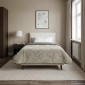 vidaXL Χειμερινό Παπλωματοθήκη 135 x 200 cm Χειμώνας Ανοιχτό γκρι