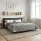 vidaXL Χειμερινό Παπλωματοθήκη 200 x 240 cm Χειμώνας Ανοιχτό γκρι