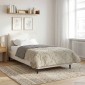 vidaXL Χειμερινό Παπλωματοθήκη 155 x 220 cm Χειμώνας Ανοιχτό γκρι