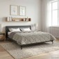 vidaXL Χειμερινό Παπλωματοθήκη 200 x 220 cm Χειμώνας Ανοιχτό γκρι