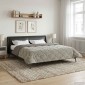 vidaXL Χειμερινό Παπλωματοθήκη 220 x 260 cm Χειμώνας Ανοιχτό γκρι