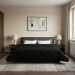 vidaXL Χειμερινό Παπλωματοθήκη 220 x 260 cm Χειμώνας Μαύρο Αναπνεύσιμο